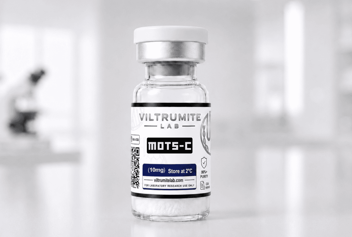 MOTS-C vial and packaging
