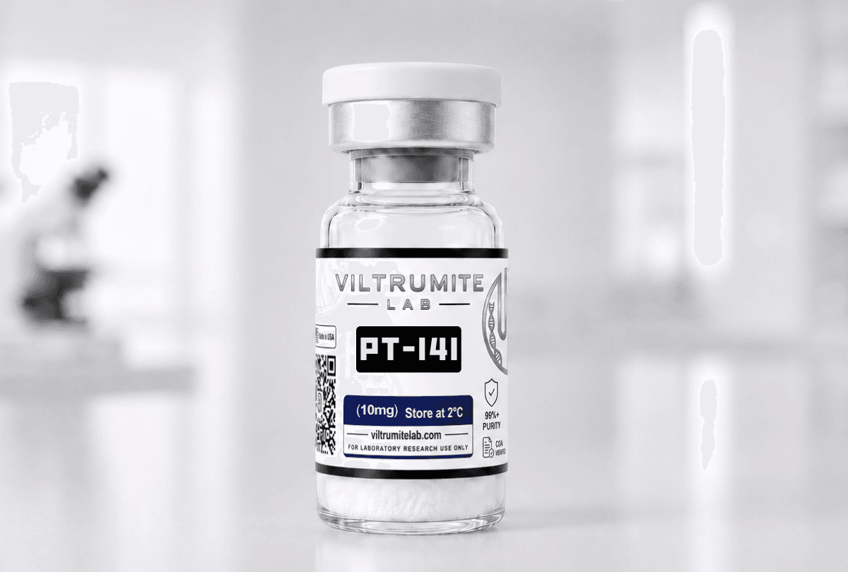 PT-141 vial and packaging